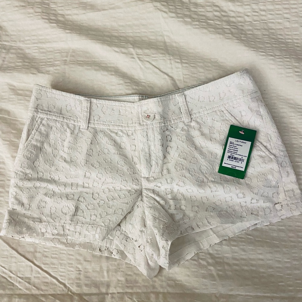 Lilly Pulitzer lace shorts
